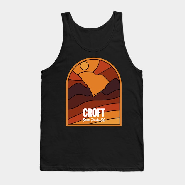 Croft State Park South Carolina Tank Top by HalpinDesign